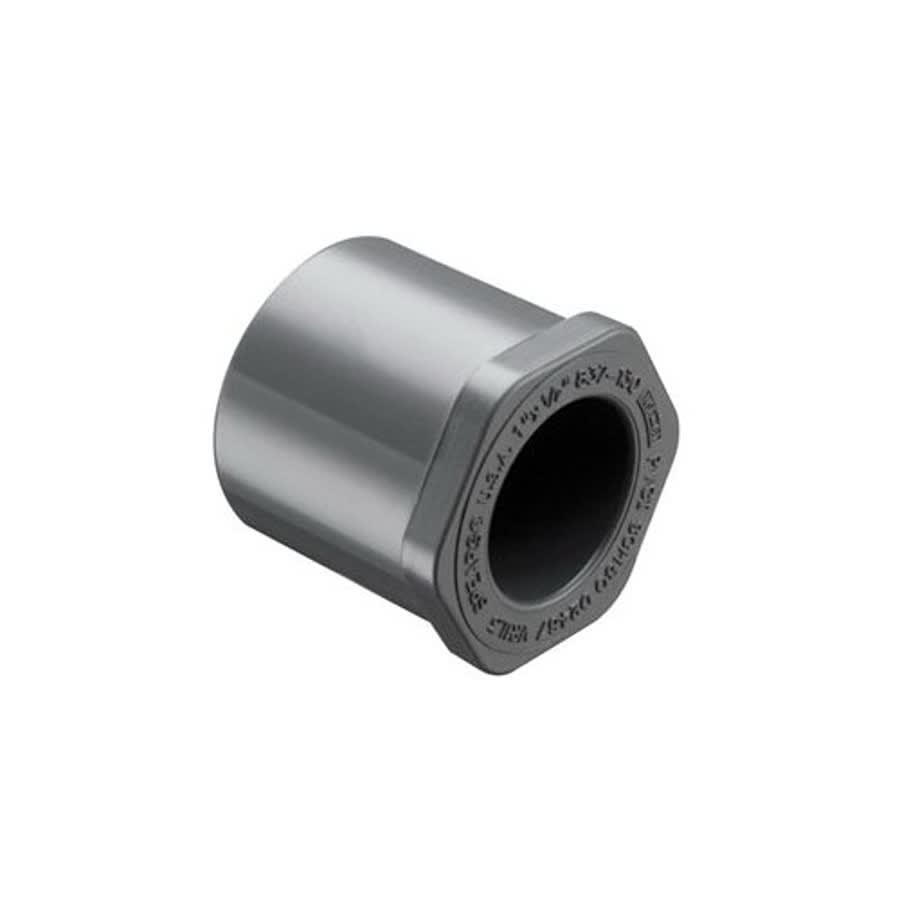 Bushing, 2 x 1/2 in, Socket x Spigot, SCH 80/XH, PVC