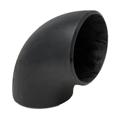 Carbon Steel Short Radius 90 deg Elbow, 4 in, Butt Weld, Import