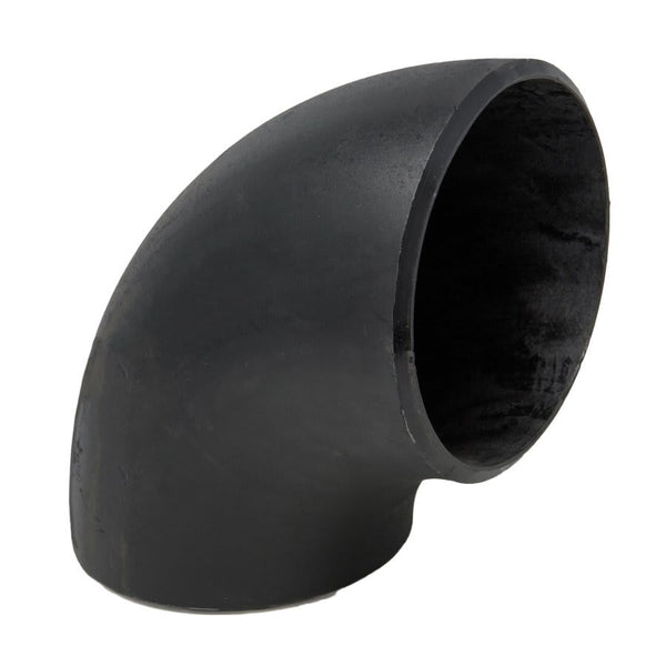 Carbon Steel Short Radius 90 deg Elbow, 4 in, Butt Weld, Import