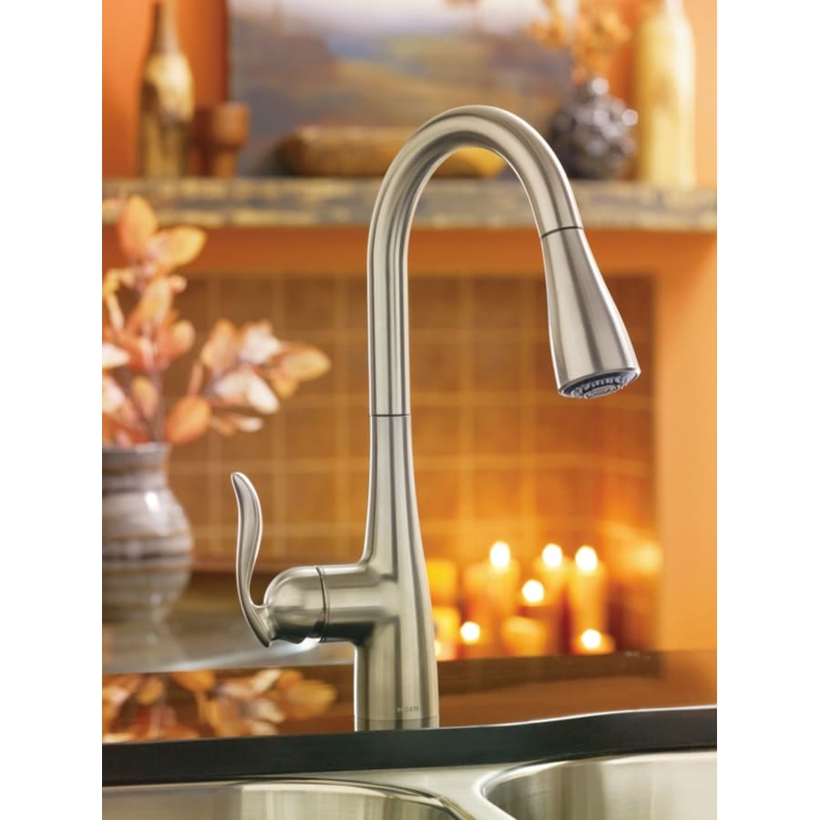 Arbor Single Handle Pulldown Spray Kitchen Faucet with Reflex Technology