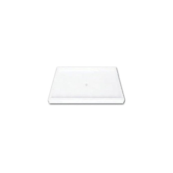 Shower Tray/Base, Fiberglass, White