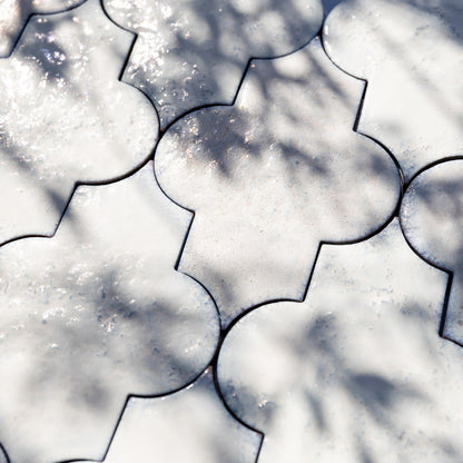 Lantern 3" x 8" Glossy Porcelain Tile in Cobalt