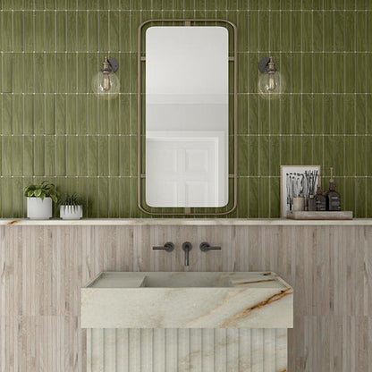 Natural Hues Fern Rectangle 4X8 Matte