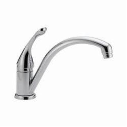Collins™ Kitchen Faucet, Deck Mount, ADA, 1 Lever Handle, 1-Hole, Chrome