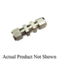 CBC-Lok® DBHU Double Ferrule Bulkhead Union, 1/2 in, Tube, Brass