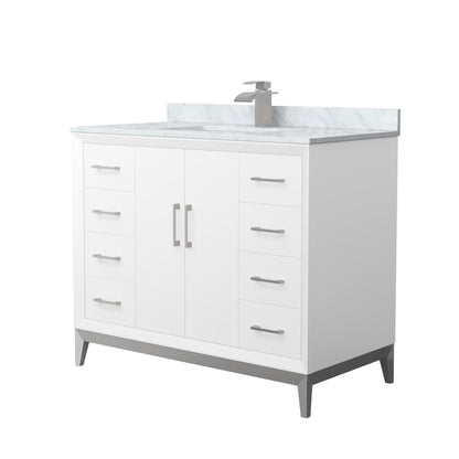 Amici Single Bathroom Vanity - 42W x 35.25H x 22D