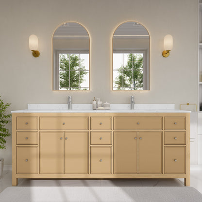 Pendry Double Bathroom Vanity - 84W x 35H x 22D