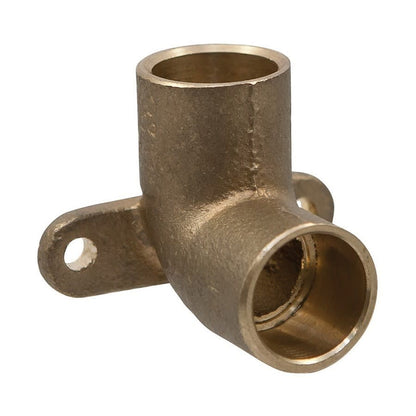 Drop Ear 90 deg Elbow, 3/4 in, C, Copper