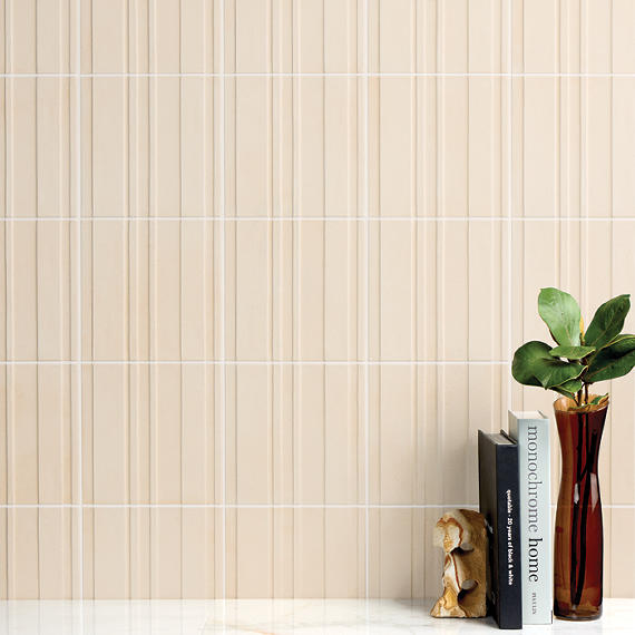 Crafthouse Pomice Square, Fluted 8X8 Matte
