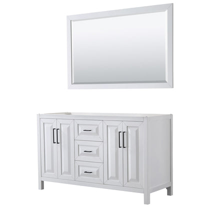 Daria Double Bathroom Vanity - 59W x 35H x 21.5D