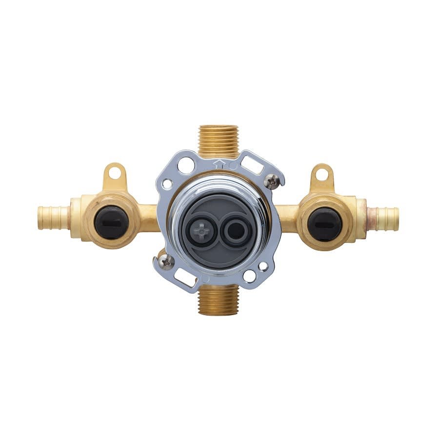 Horizontal Input Tub and Shower Valve