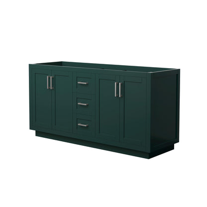 Miranda Double Bathroom Vanity - 65.25W x 33H x 21.75D