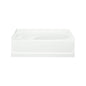 Ensemble™ Alcove Tub, ADA, 60 x 36 x 16 in, Right Hand Drain, White