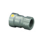 Gas Female Adapter, 1 x 1/2 in, Press x FNPT, Carbon Steel