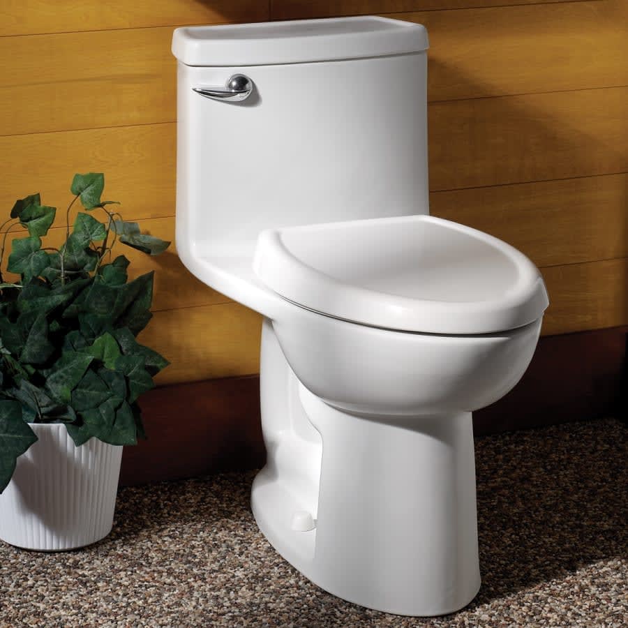 Cadet 3 Elongated Compact One-Piece Toilet with EverClean Surface and Right Height Bowl - Includes Slow-Close Seat