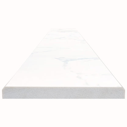 CARRARA WHITE 4X36X0.62 DBL B POL-ENG