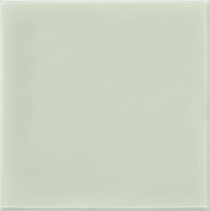 RetroSpace Remix Succulent Green Square, Undulated 6X6 Glossy