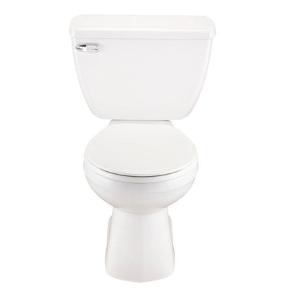 Ultra Flush® Toilet Bowl, Floor Mount, 12 in Rough, Round, White