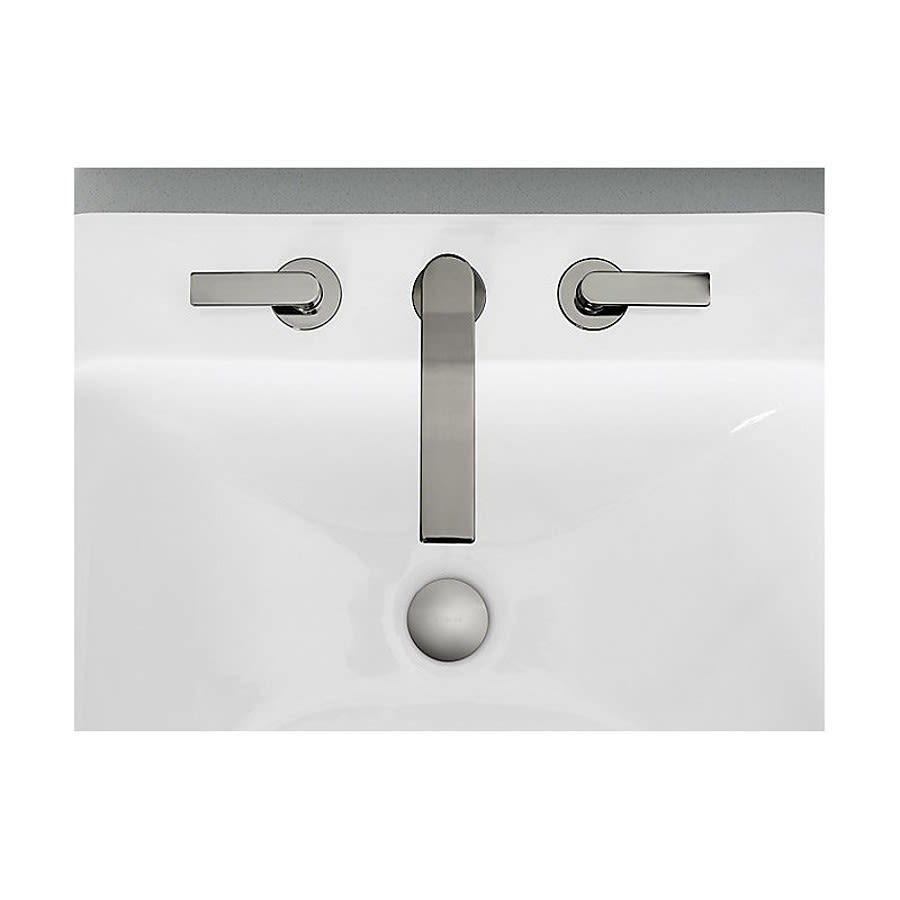 Composed® Widespread Lavatory Faucet, ADA, 2 Handle, 3-Hole, 1.2 gpm, Polished Chrome