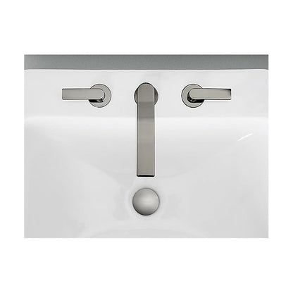 Composed® Widespread Lavatory Faucet, ADA, 2 Handle, 3-Hole, 1.2 gpm, Polished Chrome