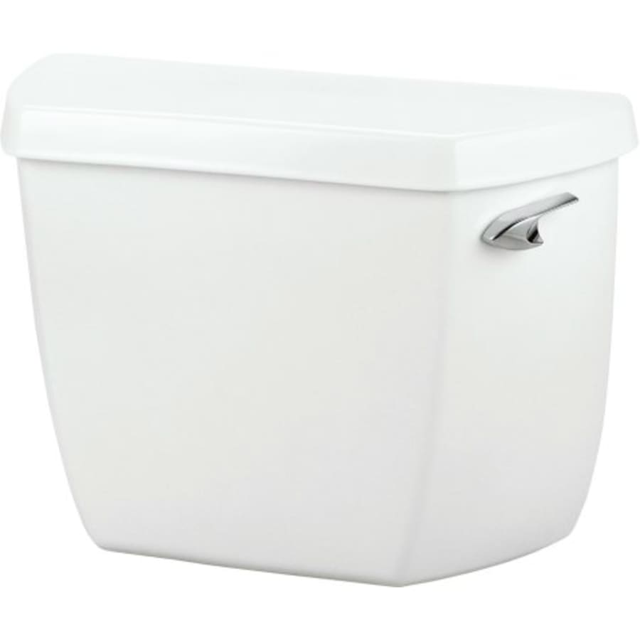 Highline/Wellworth 1.1 gpf toilet tank with tank cover locks and right-hand trip lever