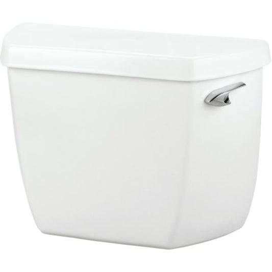 Highline/Wellworth 1.1 gpf toilet tank with tank cover locks and right-hand trip lever