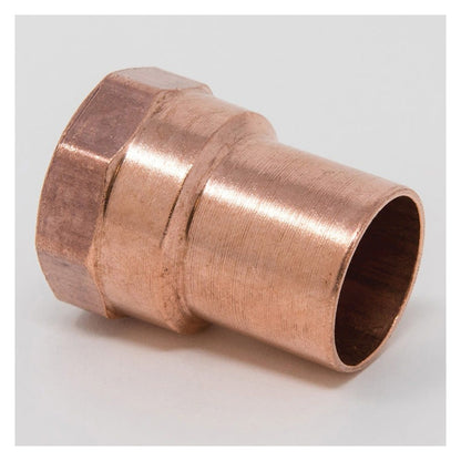 Female Adapter, 1/2 in, Fitting x FNPT, Copper