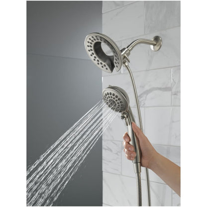 In2ition 2.5 GPM Multi Function Shower Head with Touch-Clean