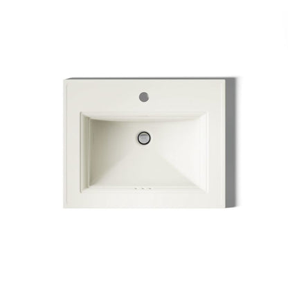 Memoirs Stately 17" Drop In Bathroom Sink with 1 Hole Drilled and Overflow