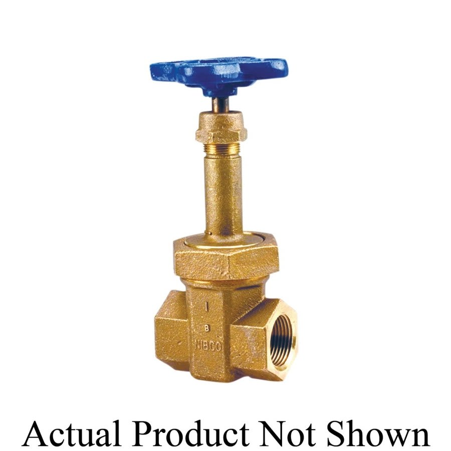 174 Rising Stem Gate Valve, 1-1/2 in, FNPT, Bronze