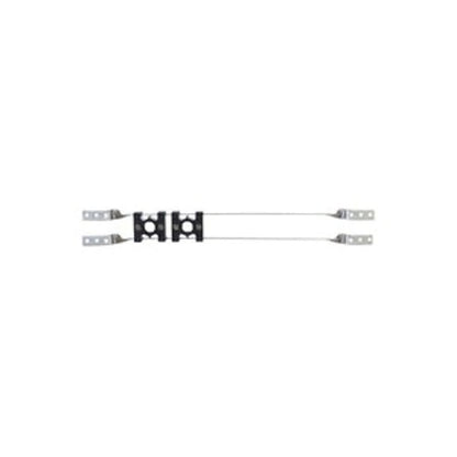 StrongArm™ LockBlock™ Bracket With (2) 1/2 in, Standard LockBlock, 1/2 in Hole, 25 lb, Steel, Galvanized