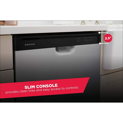 Amana 24"W Dishwasher Stainless Steel