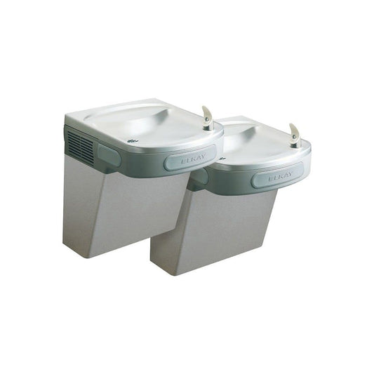 Non-Filtered Bi-Level Cooler, Push Bar Operation