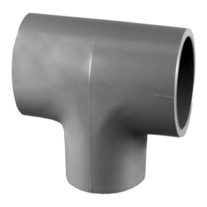 Tee, 2-1/2 in, Socket, SCH 80/XH, PVC