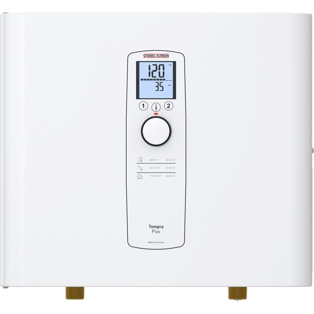 Tempra 29 Plus Adv Flow Control and Self-Modulating 28.8 kW 5.66 GPM Residential Electric Tankless Water Heater