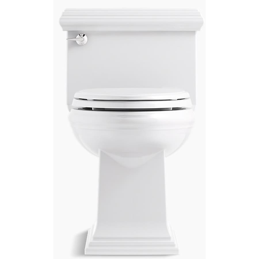 Memoirs 1.28 GPF Elongated One-Piece Comfort Height Toilet with AquaPiston Technology - Seat Included