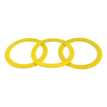 PRO Series Replacement Flush Valve Seals, For Use With Kohler AquaPiston, American Standard Champion 3, Silicone, Yellow