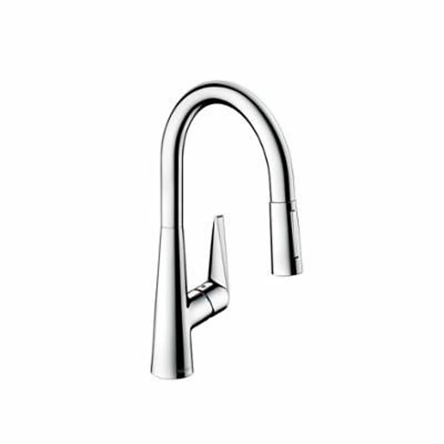 Talis S Kitchen Faucet, Deck Mount, ADA, 1 Lever Handle, 1-Hole, Polished Chrome