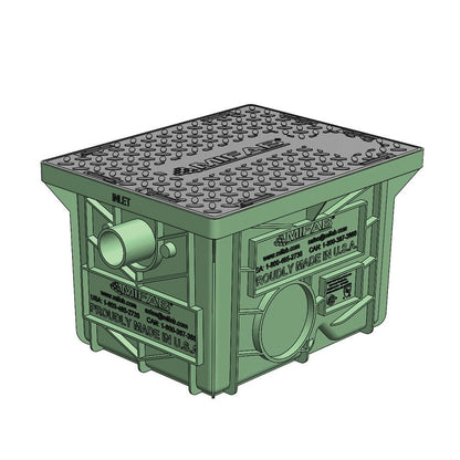 Lil Grease Interceptor, 40 lb, 20 gpm, Polyethylene