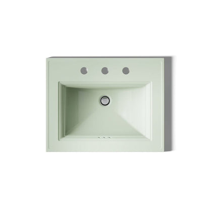 Memoirs Stately 17" Drop In Bathroom Sink with 3 Holes Drilled and Overflow