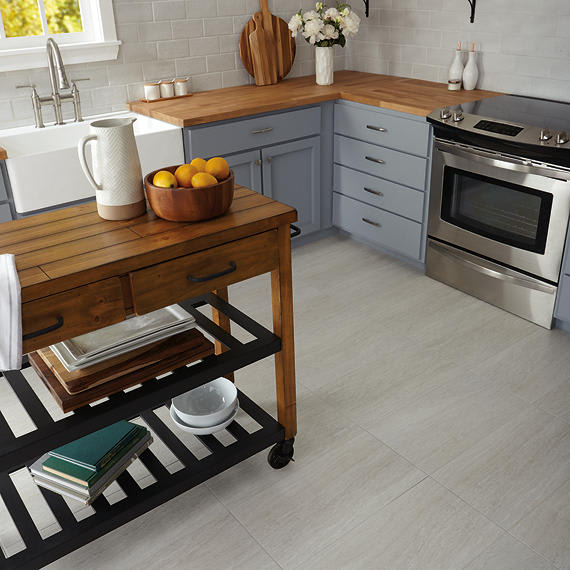 Sunset Falls White Herringbone 1X3 Matte