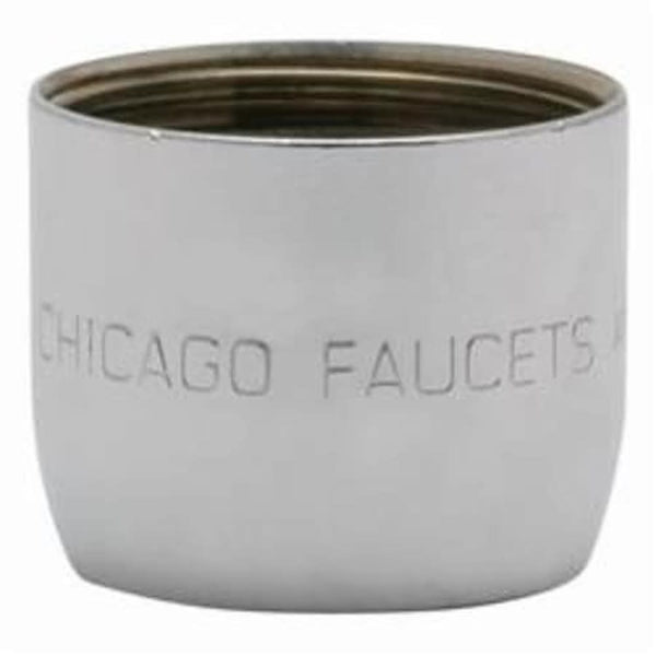 Econo-Flo Pressure Compensating Spray, 0.5 gpm, Female Thread, Non-Aerated Laminar Stream, Polished Chrome