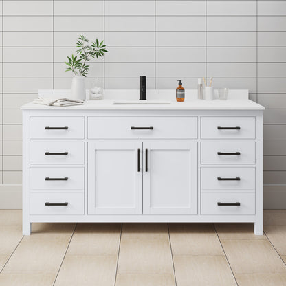 Beckett Single Bathroom Vanity - 66W x 35H x 22D
