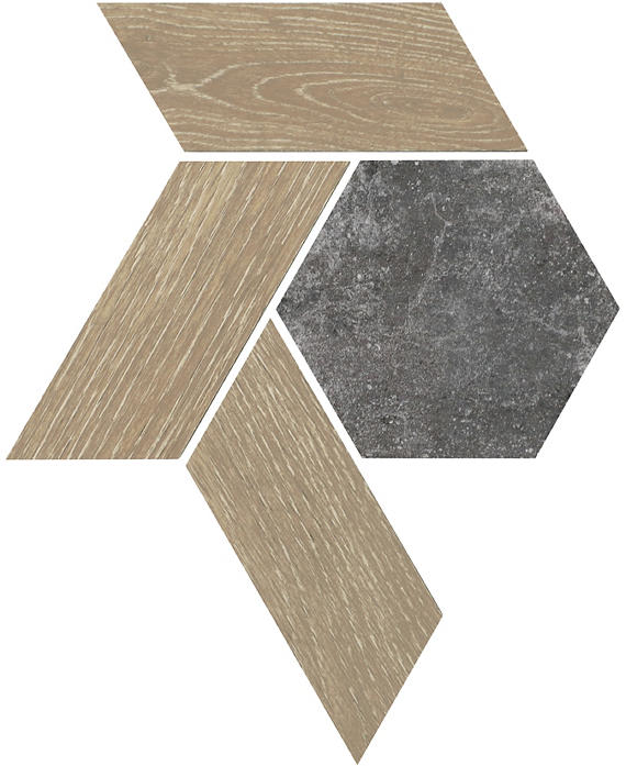 Historic Limestone Legacy Blend Hexagon 12X10 Matte