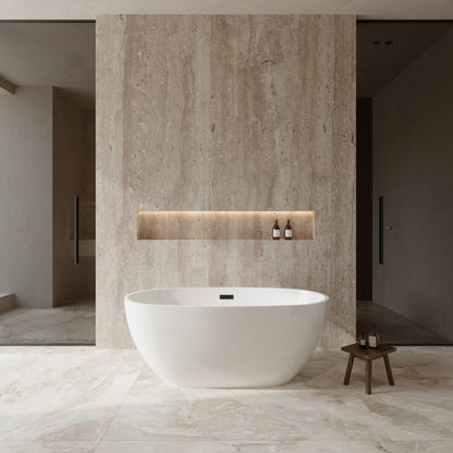 Juno Freestanding Bathtub - 59W x 23H x 32D