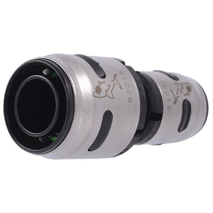 Reducer Coupling, 3/4 x 1/2 in, Push, Plastic