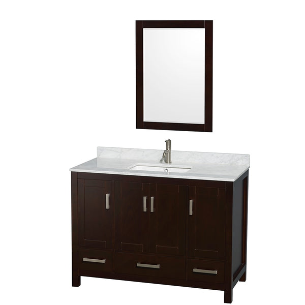 Sheffield Single Bathroom Vanity - 48W x 35H x 22D