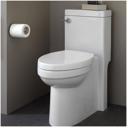 Cossu 1.28 GPF One Piece Elongated Chair Height Toilet with Left Hand Lever - Seat Included