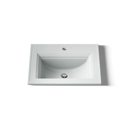 Memoirs Stately 17" Drop In Bathroom Sink with 1 Hole Drilled and Overflow