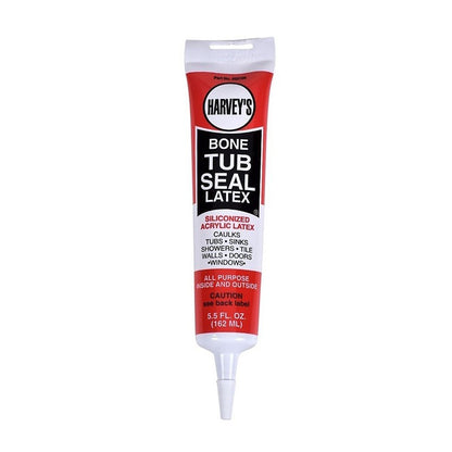 Tub & Tile Caulk, 5.5 oz, Almond/Bone